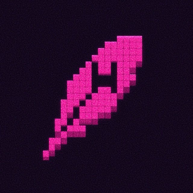 Original pixel ROBINHOOK launch mark